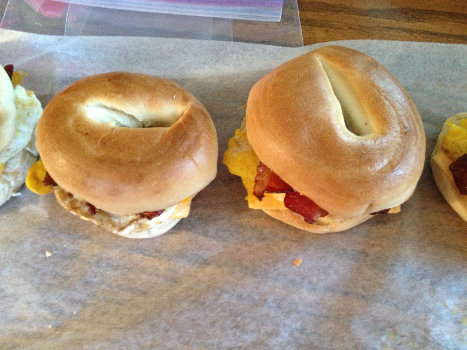 The Farmer's Wife, IN Bacon, Egg and Cheese Bagel
